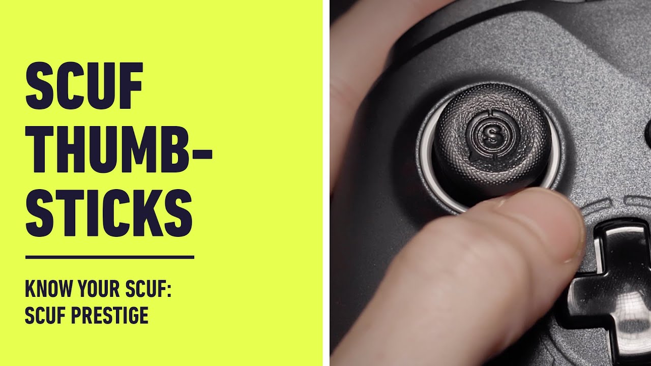 SCUF Prestige: Interchangeable Thumbsticks Features Guide | Know Your SCUF