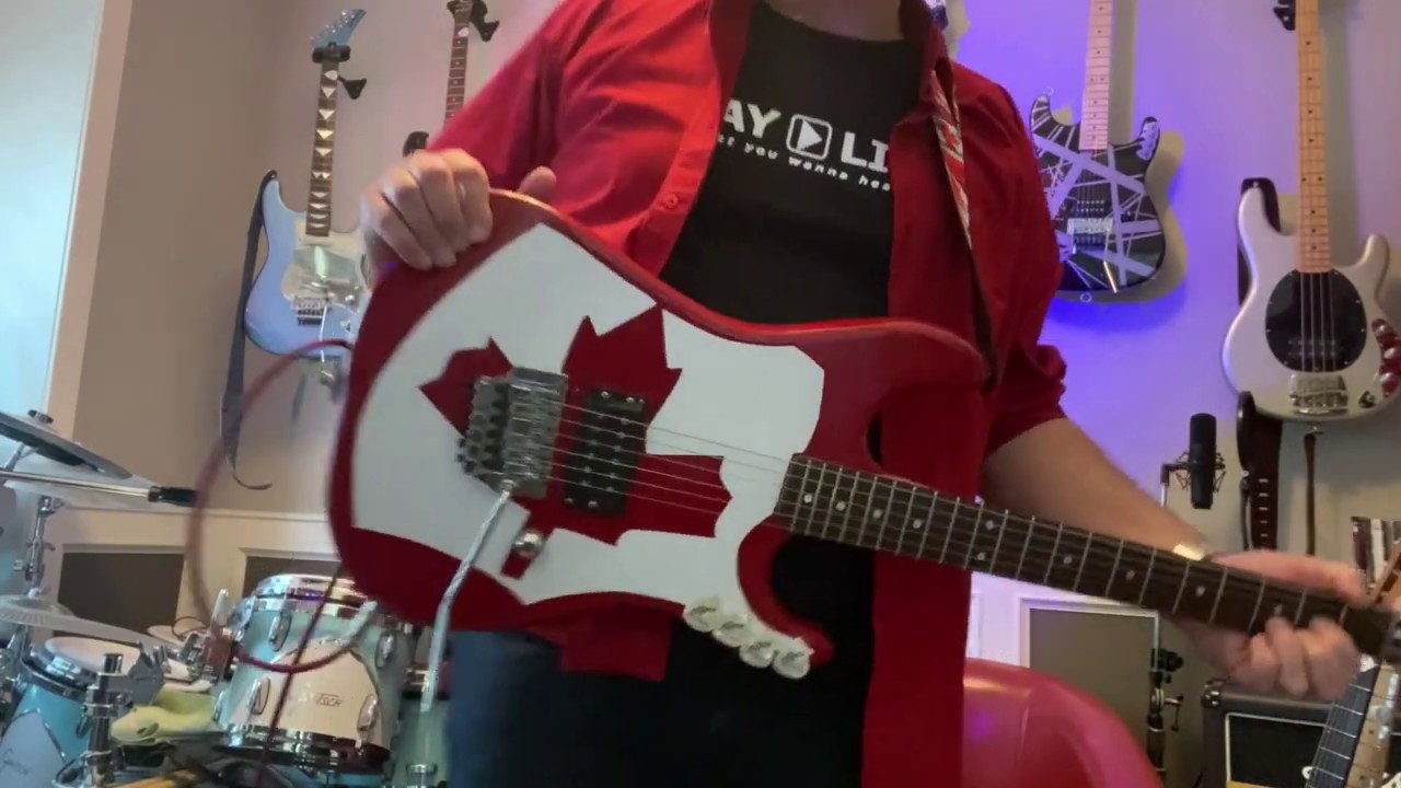 O Canada - Rock Guitar version Live