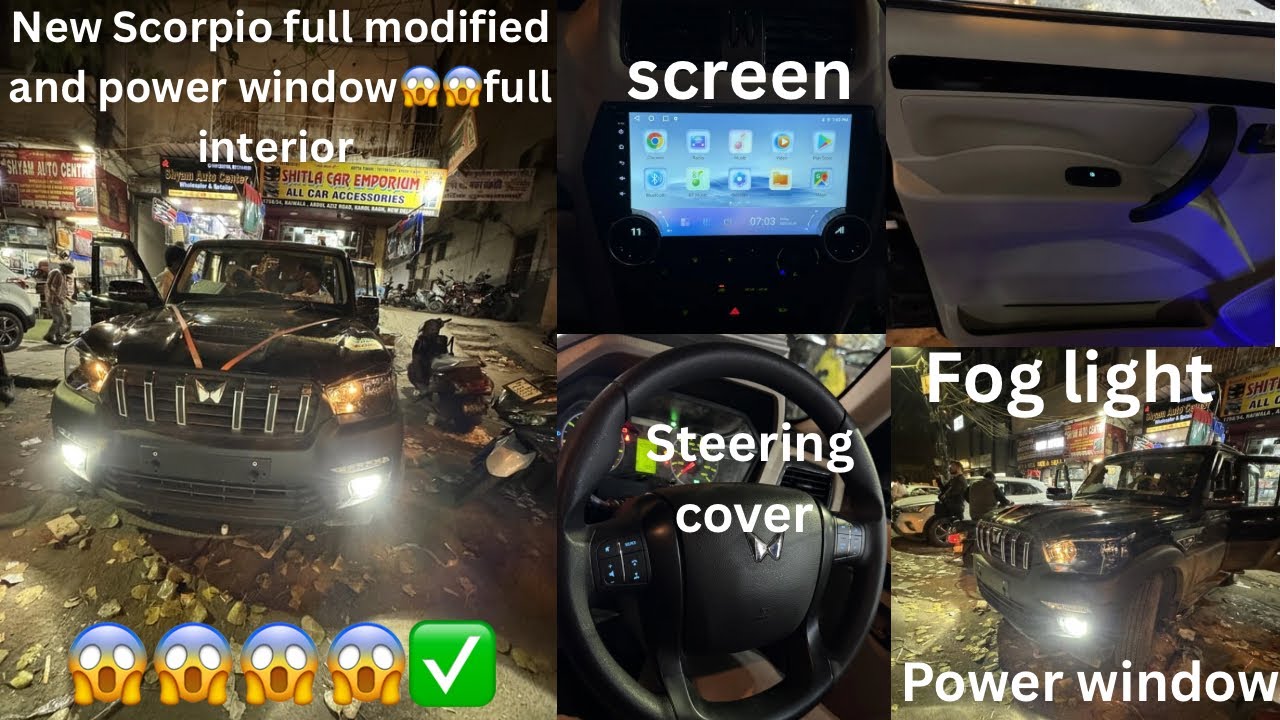 2026 SCORPIO BASE TO TOP CONVERT | NEW BLACK SCORPIO S1112025 SCORPIO CLASSIC S TO S11 MODIFICATION