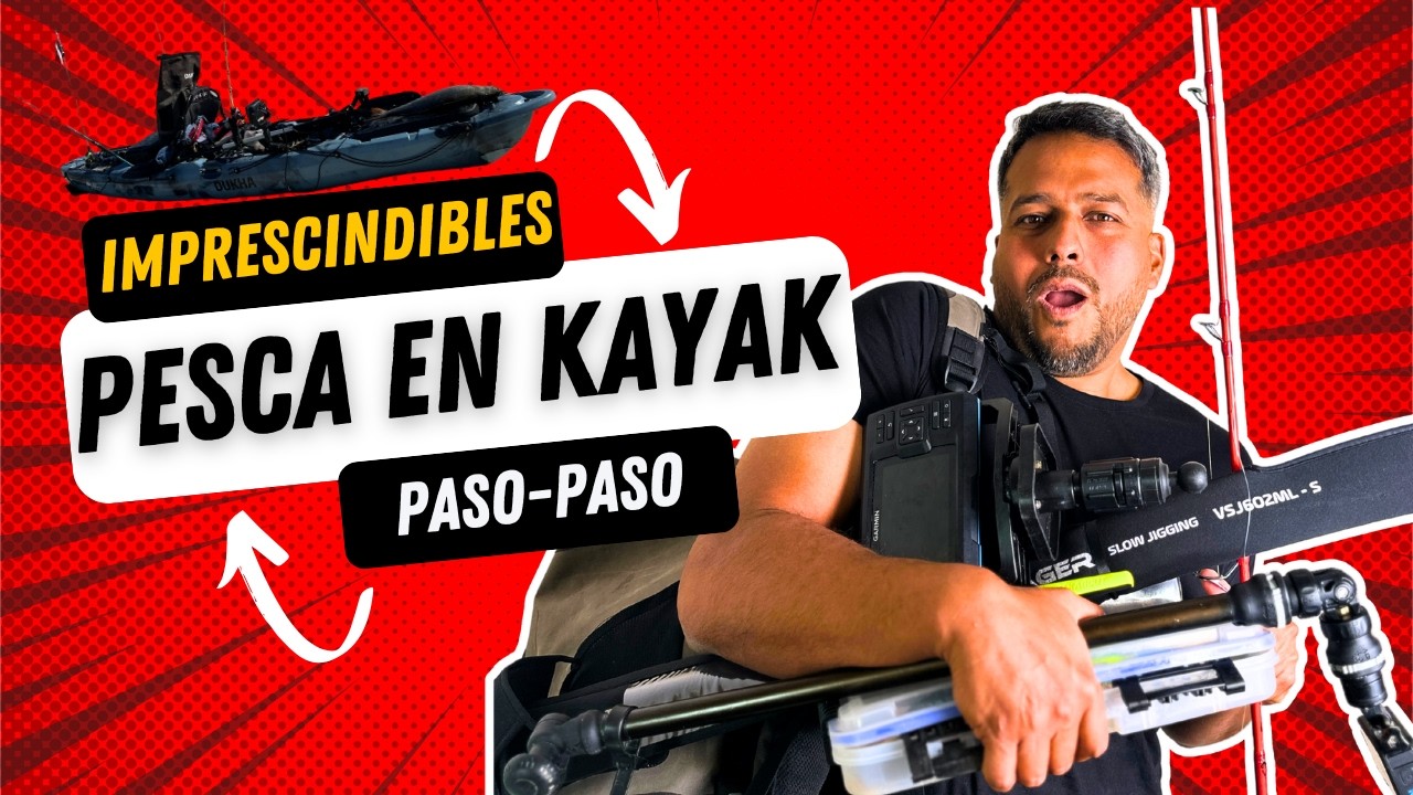 ¿Cómo armar tu kayak de pesca fácil y rápido?