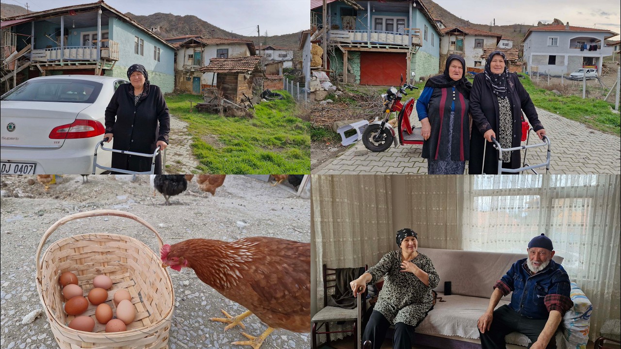 HATİCE HANIMIN KÖYÜNE GİDİYORUZ RAMAZAN PİDESİ GÖTÜRÜYORUZ