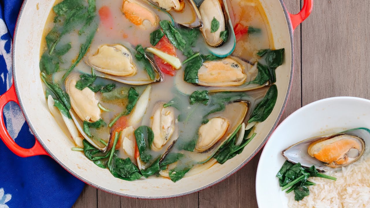 How to make Mussel soup- Sinigang na Tahong