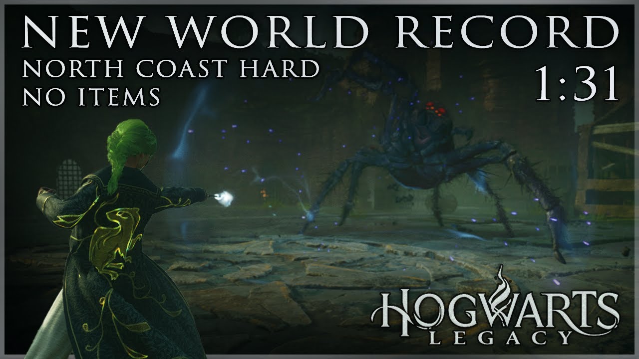 NEW World Record 1:31 | Hogwarts Legacy Combat Speedrun | North Coast Battle Arena (No Items | Hard)