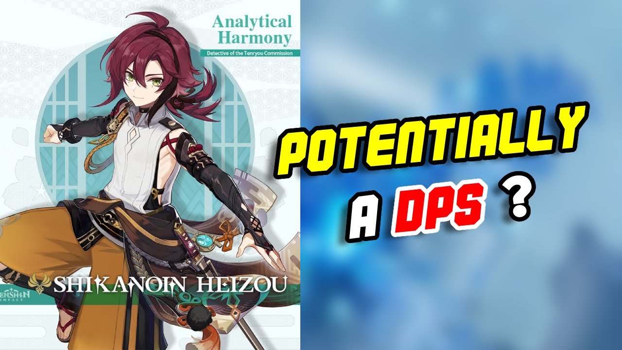Reasons Why Heizou is Going to be a 4 Star Dps | Genshin Impact