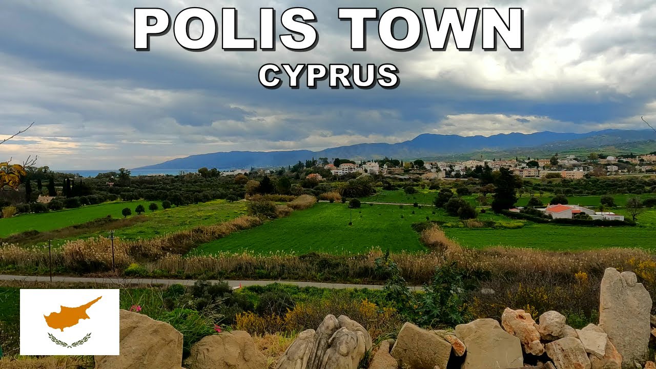 DRIVING through POLIS TOWN in CYPRUS *15 FEBRUARY 2024* 4K (60fps)