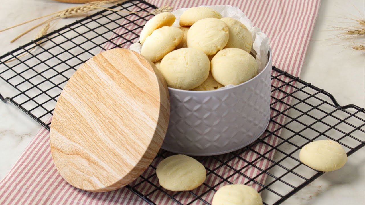 BISCOITOS COM APENAS 3 INGREDIENTES - FÁCIL, PRÁTICO, SEM GLÚTEN E DELICIOSO