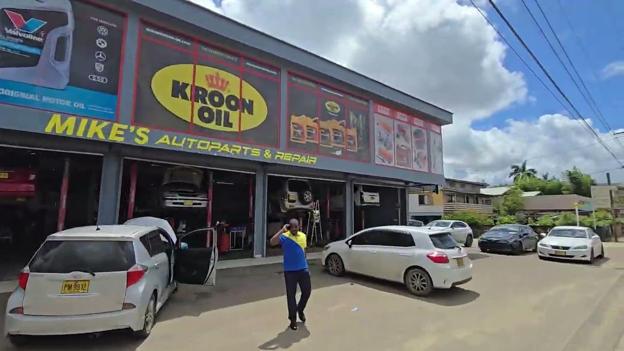 Kwattaweg richting Centrum#suriname  (2)