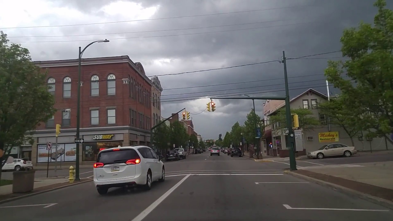 Driving by Berwick,Pennsylvania