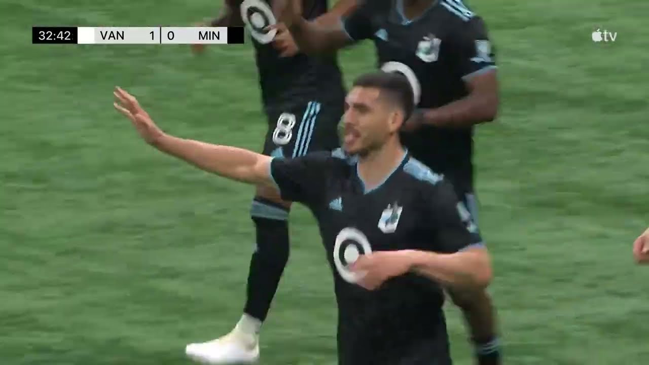 GOAL: Michael Boxall, Minnesota United FC - 33rd minute