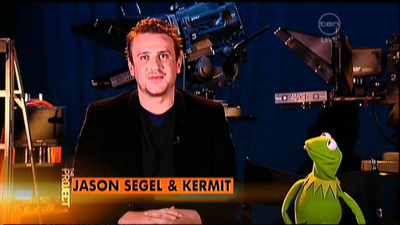 Jason Segel & Kermit the Frog interview on The Project - The Muppets
