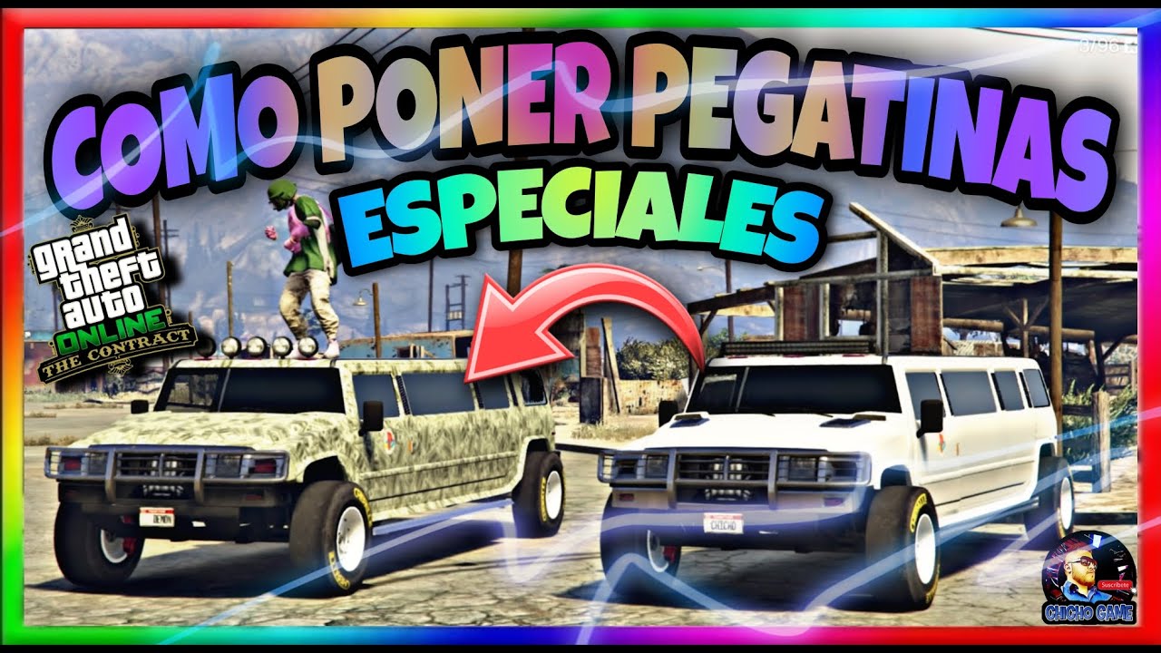 | COMO PONER PEGATINAS ESPECIALES | DOLAR, GALAXY, GUCCI | MAGIC SLOT | GTA V ONLINE | PS4/PS5/XBOX