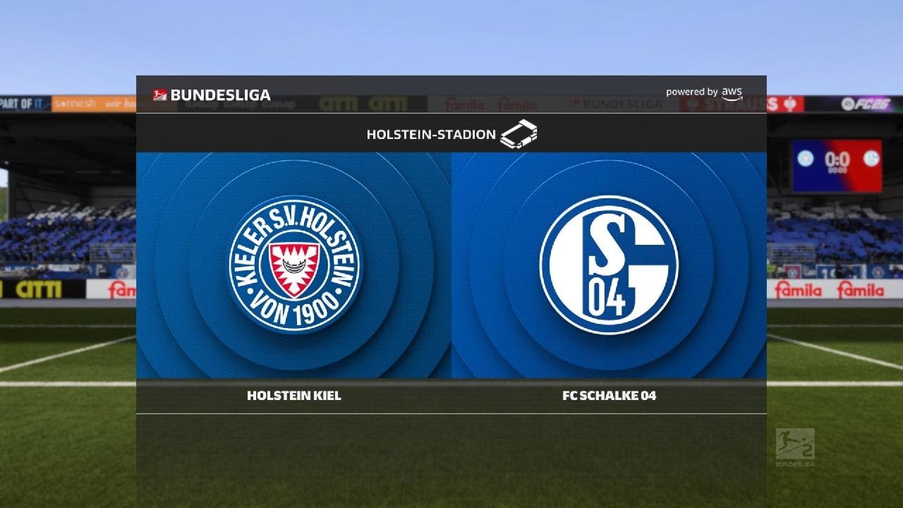 FC 26 | Holstein Kiel vs FC Schalke Bundesliga 2 - Full Gameplay PS5™ [4K HDR]