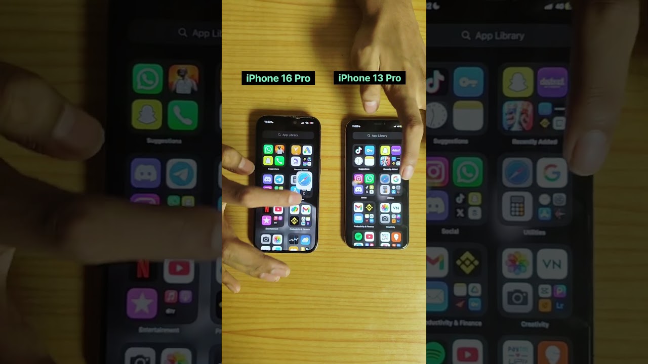 iPhone 16 Pro vs iPhone 13 Pro speed test comparison 2025 | Flipkart Big Billion Days Sale 2025
