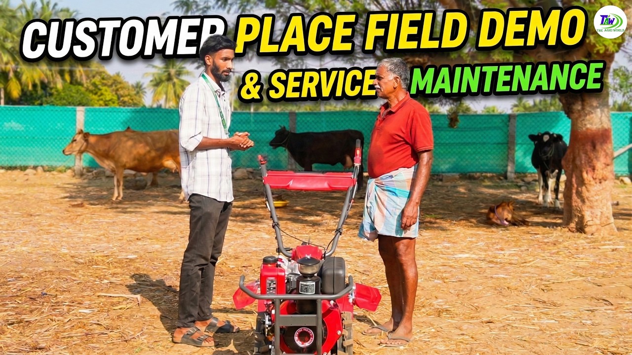 BACK ROATRY | COUSTMER FILED DEMO AND SERVICE MAINTENANCE | 🔥#theagriworld | | THE AGRI WORLD