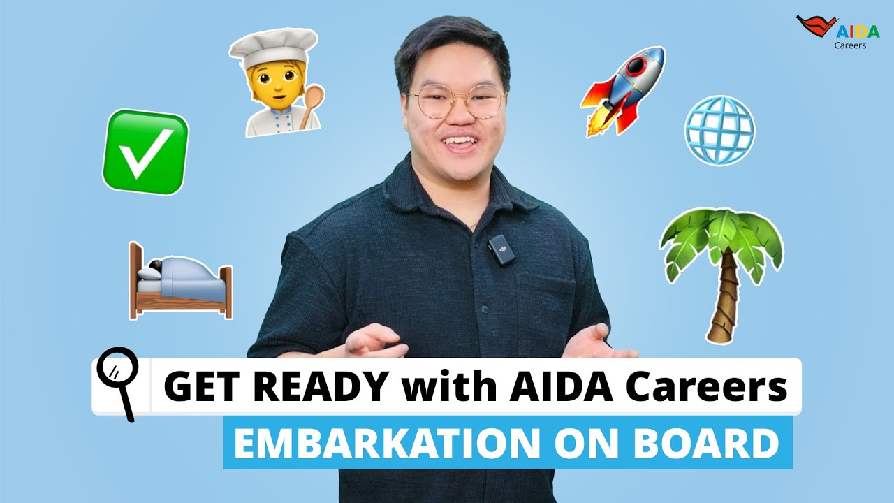 GET READY with AIDA Careers - Embarkation on Board