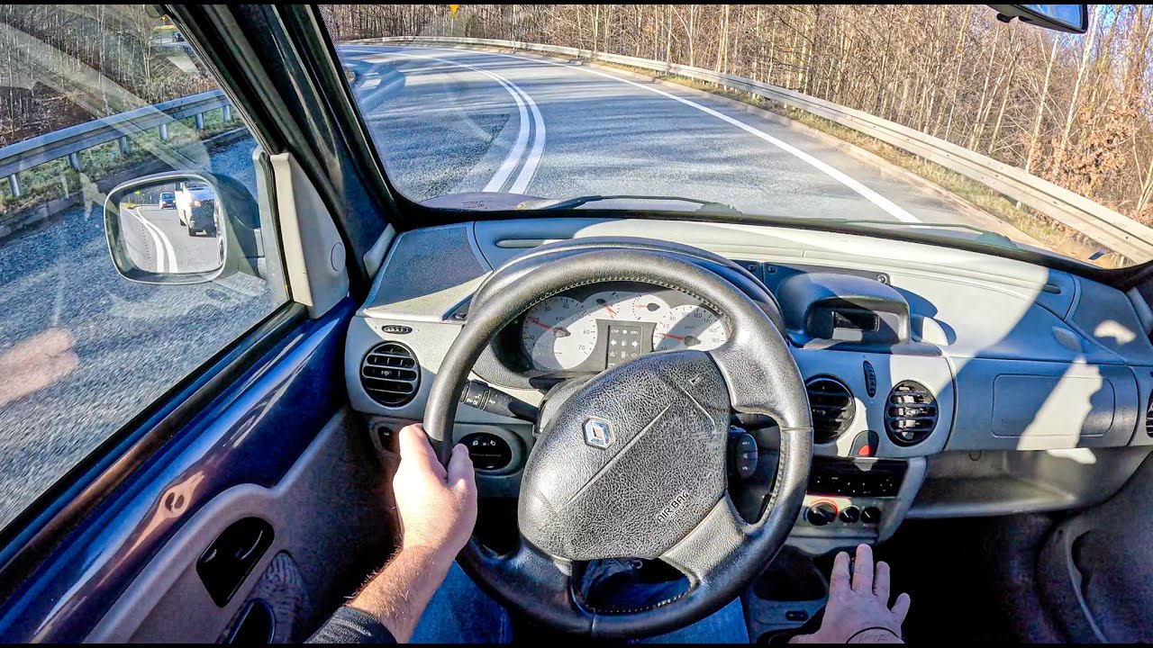 2003 Renault Kangoo [1.5 dCi 82HP]|0-100| POV Test Drive #1935 Joe Black