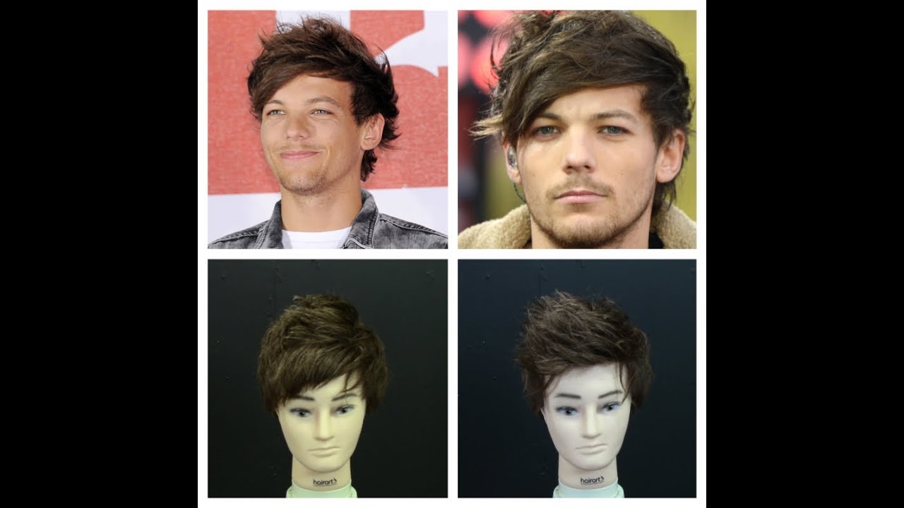 Louis Tomlinson - One Direction - Haircut Tutorial