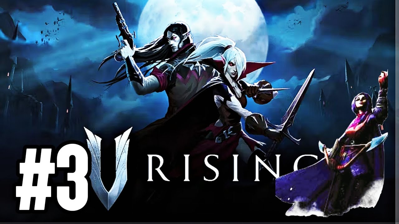 Lidia the Choas Archer & Nibbles the Putrid rat Boss fight in V RISING Act 1 - Session 3