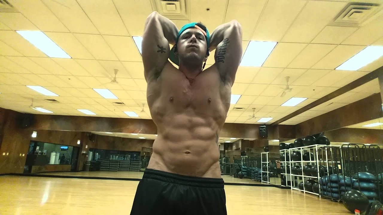 Post-workout Chest Pump & Flex