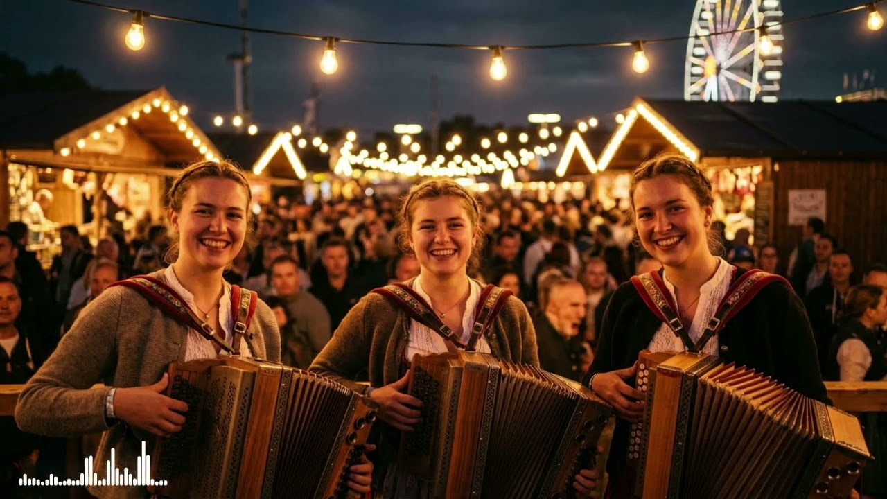German Alps Festival 🎵 Polka, Waltz & Traditional Brass Band Joy | Pure Volkmusik Day