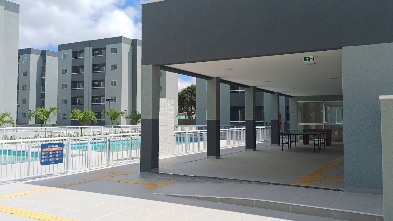 Visita à obra 100% concluída - Gran Village Eusébio 3 - Aguardando às chaves  Construtora Canopus