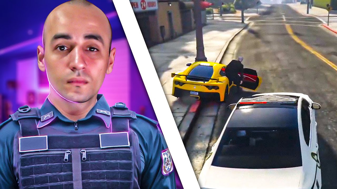 SAIU DA LOJA COM MOCHILA DA POL&Iacute;CIA E DEU FUGA? - GTA RP Policial: Cidade Alta - Season 2 (Ep.75)