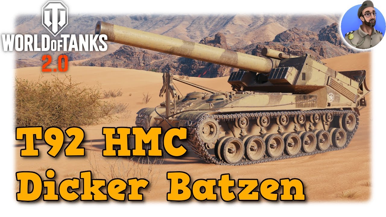 World of Tanks - T92 HMC - Dicker Batzen - Arty Alltag