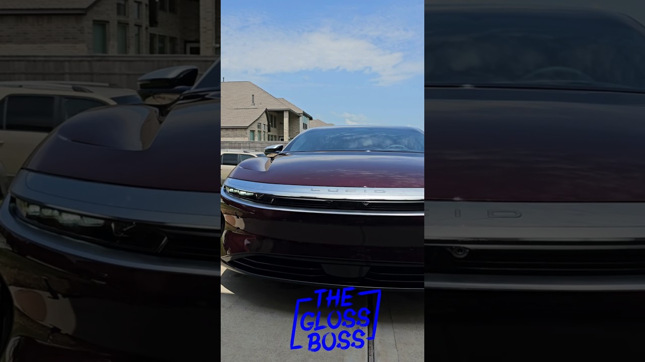 2025 Lucid Air Ceramic Coating Specialist Richmond Texas 