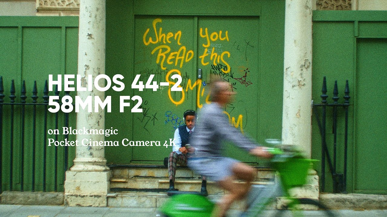 King of vintage - Helios 44-2 58mm F2 on BMPCC 4K / London on monocycle