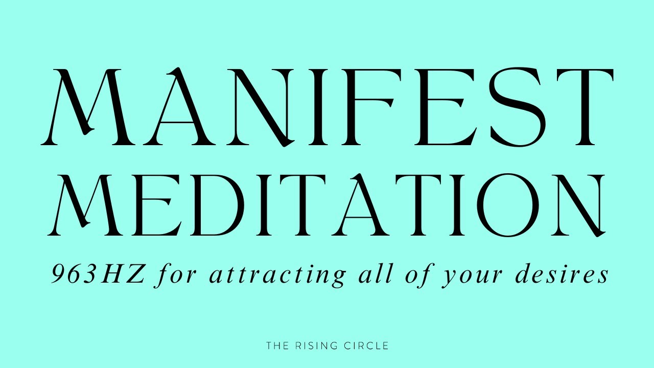 🧞&zwj;♂️ 1 HOUR MANIFESTING MEDITATION | 963 HZ FOR ATTRACTING ALL OF YOUR DESIRES | TRC 🧞&zwj;♂️