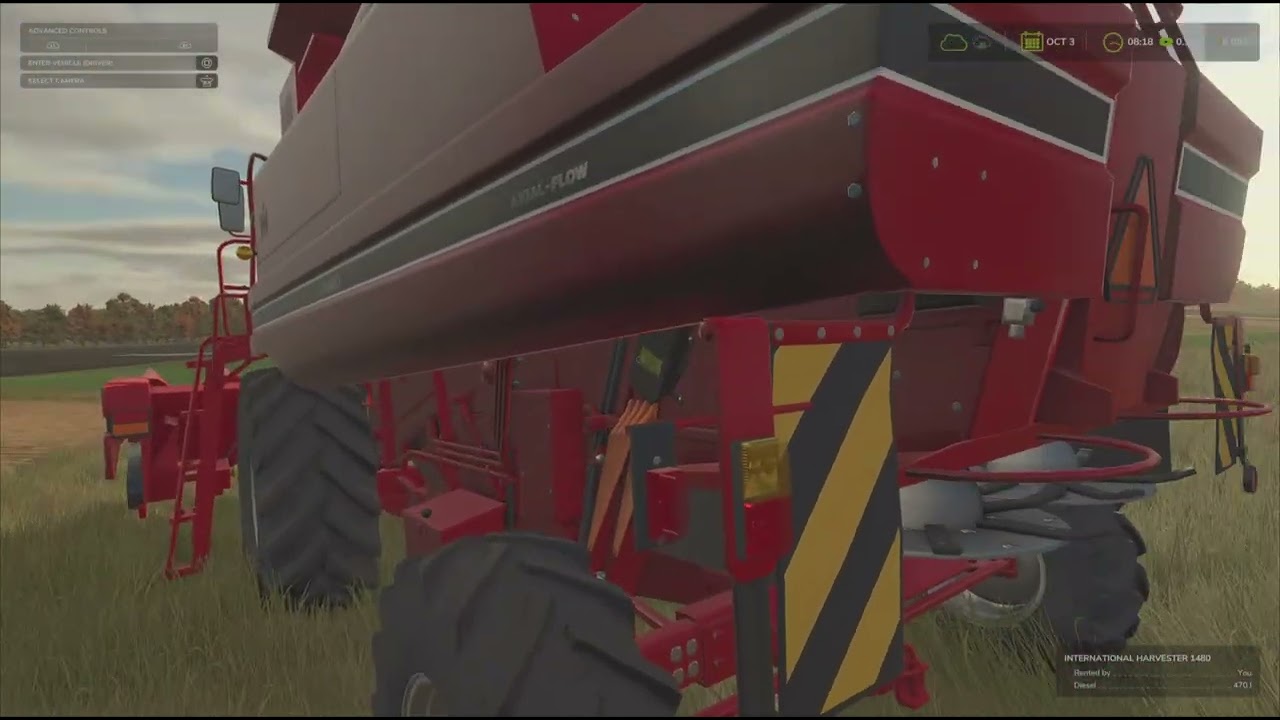 FS25 finishing corn harvest and buying a tractor