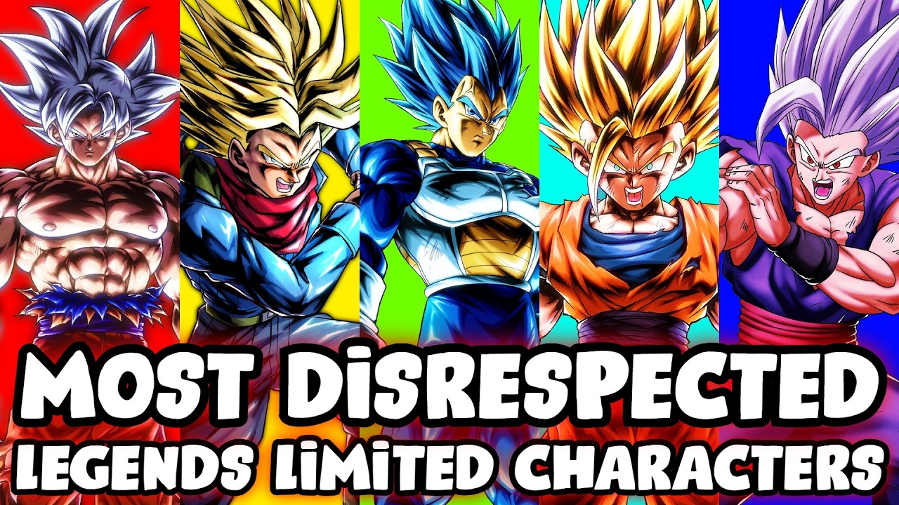 Most Disrespected Legends Limited Units In Dragon Ball Legends