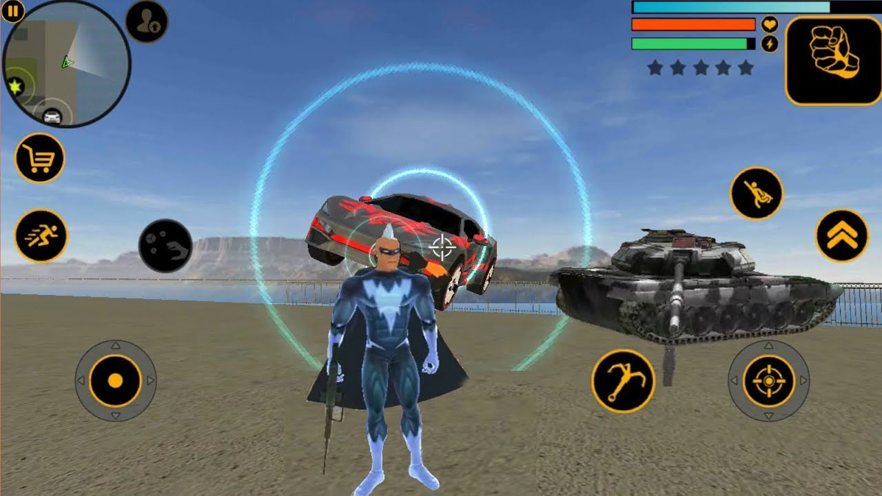 ► Superman Joe Vice Town District Mobile GTA For Android