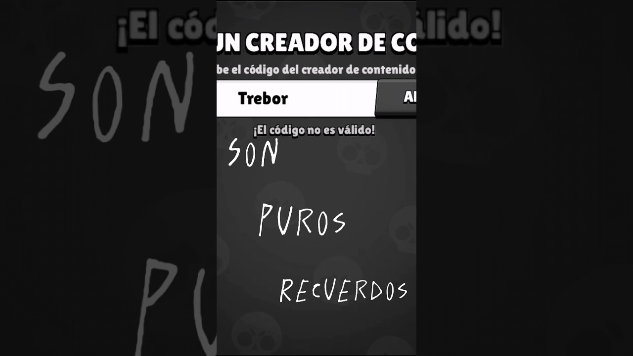Descansa en paz codigo Trebor 🕊️ #trebor #supercell #brawlstars @TreborBS
