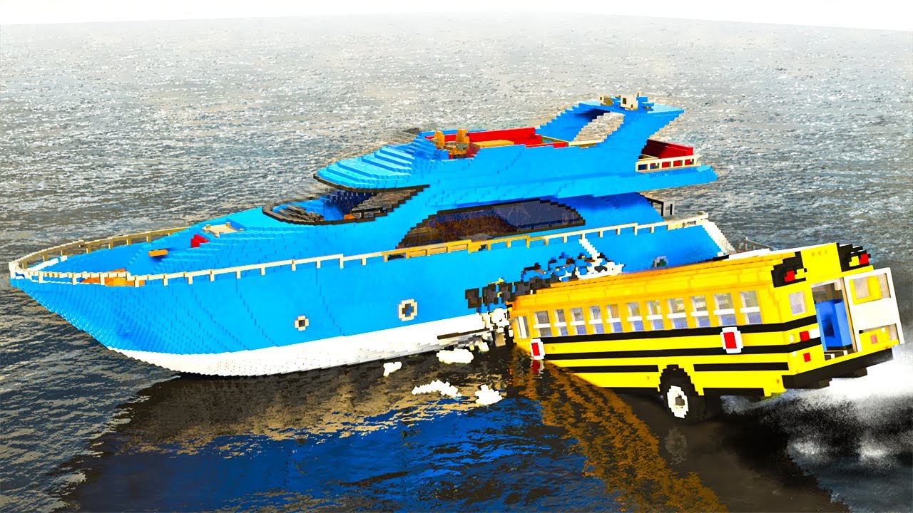 Cars Attacking Boats (sink) | Teardown