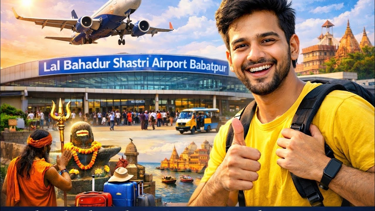 Lal Bahadur Shastri Airport Babatpur | Full Airport Tour Vlog 🚀 #BabatpurAirport#VaranasiAirport 