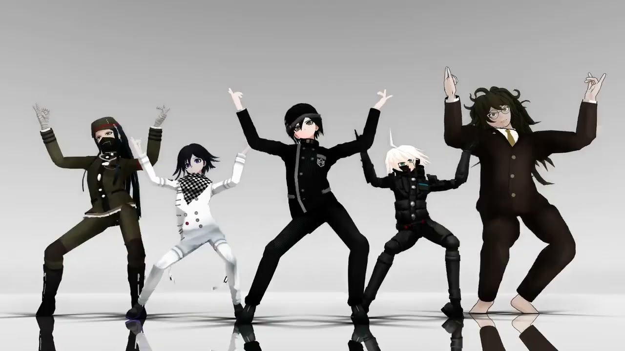 Danganronpa V3  Gentleman Аниме клип  музыка