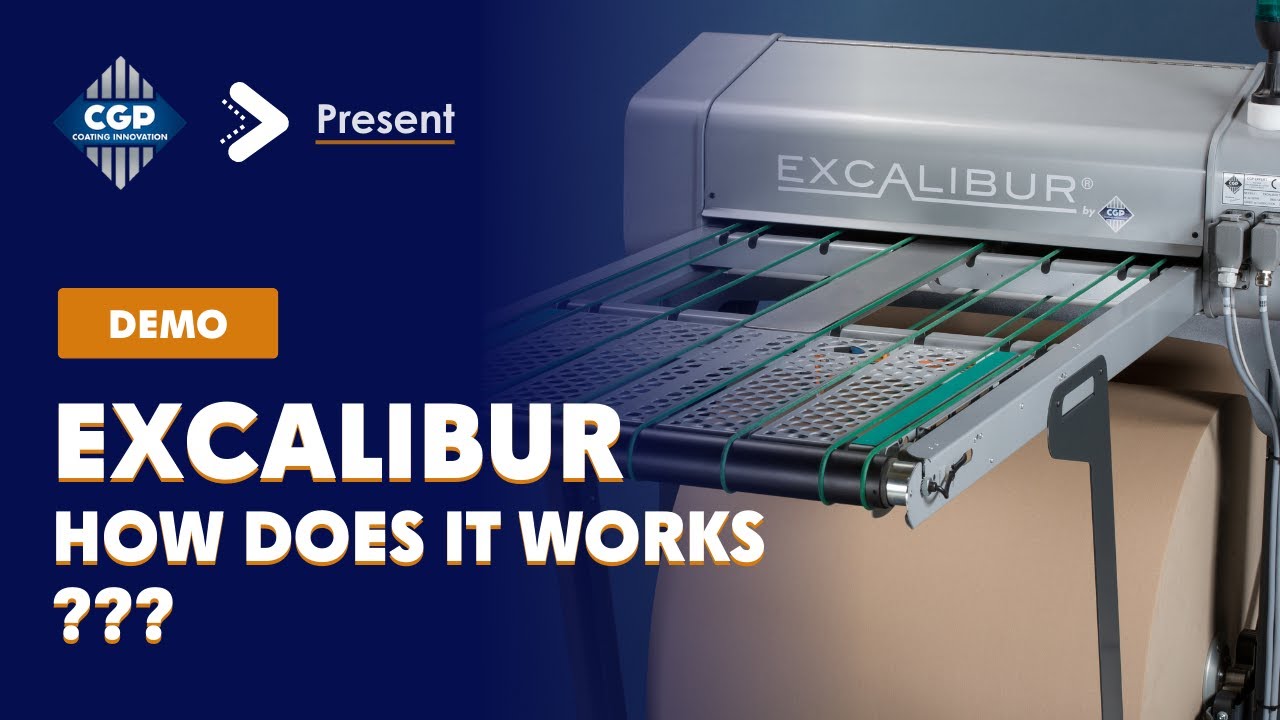 EXCALIBUR® automatic paper sheet cutting machine | Demonstration