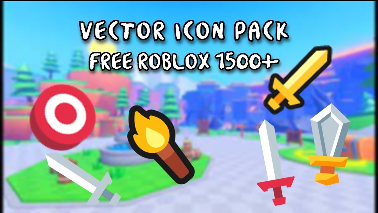 🔥🔥🔥(NEW) 1500+ Roblox vector icon PACK for FREE🔥🔥🔥