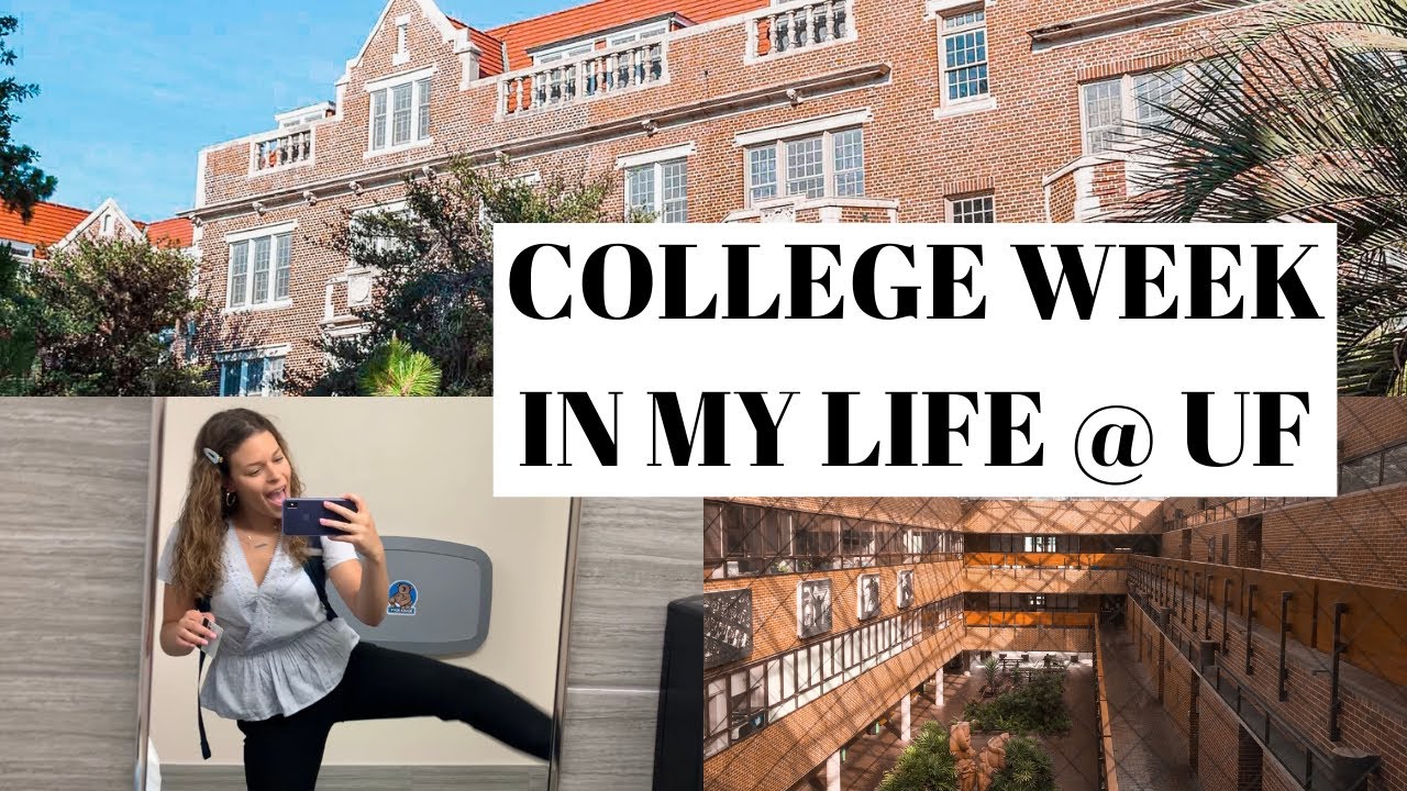 COLLEGE WEEK IN MY LIFE @ UF | first week of classes + public relations student