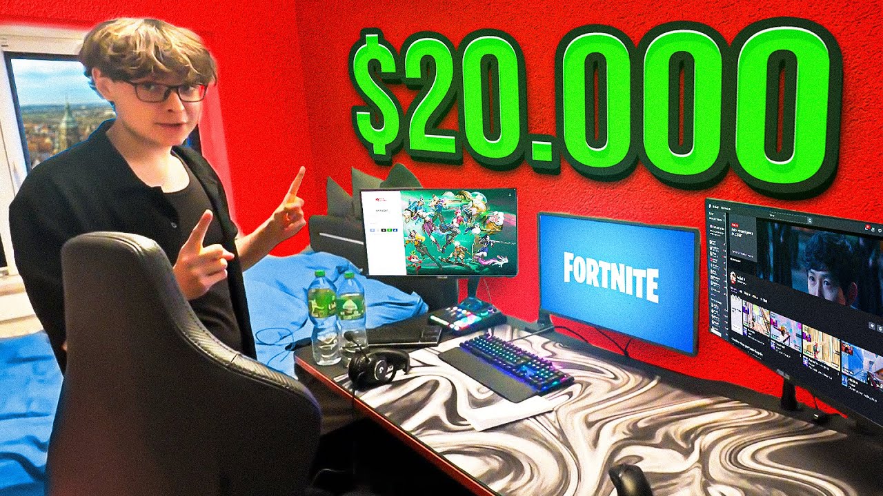 MEIN $20,000 GAMING SETUP... 😳 (Vadeal Setup Tour 2024)