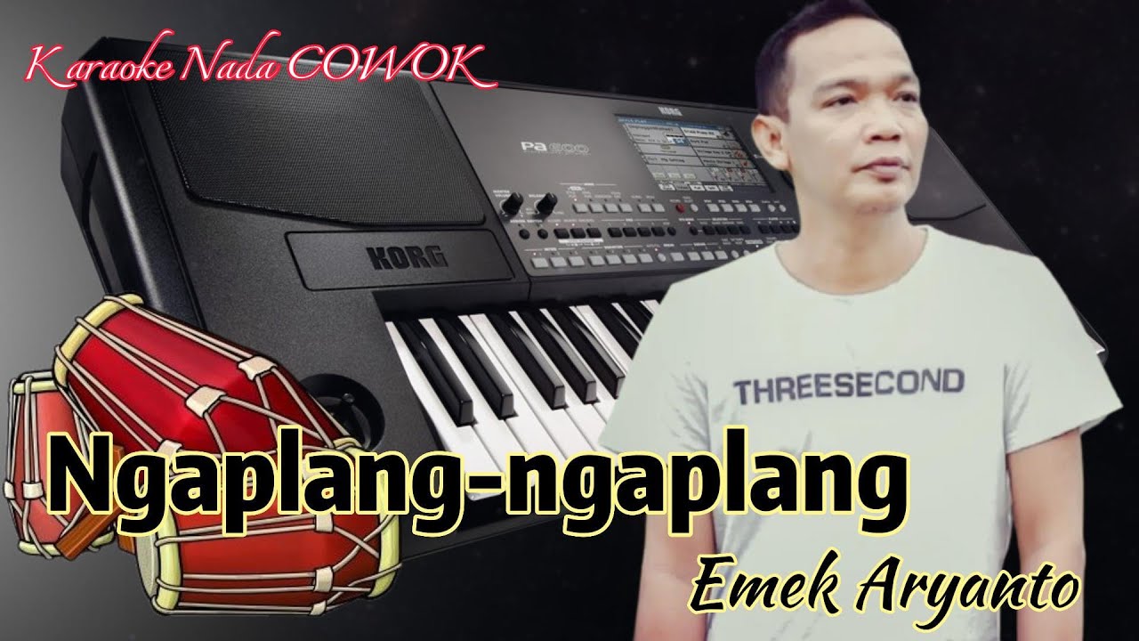 Ngaplang ngaplang Emek aryanto Karaoke Nada Cowok