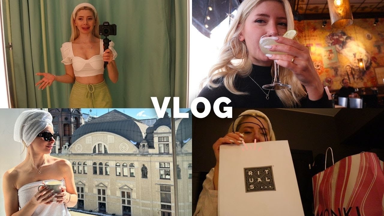 İSVEÇ VLOG | DENEMELİ ALIŞVERİŞİM | OTEL | YEME, İÇME