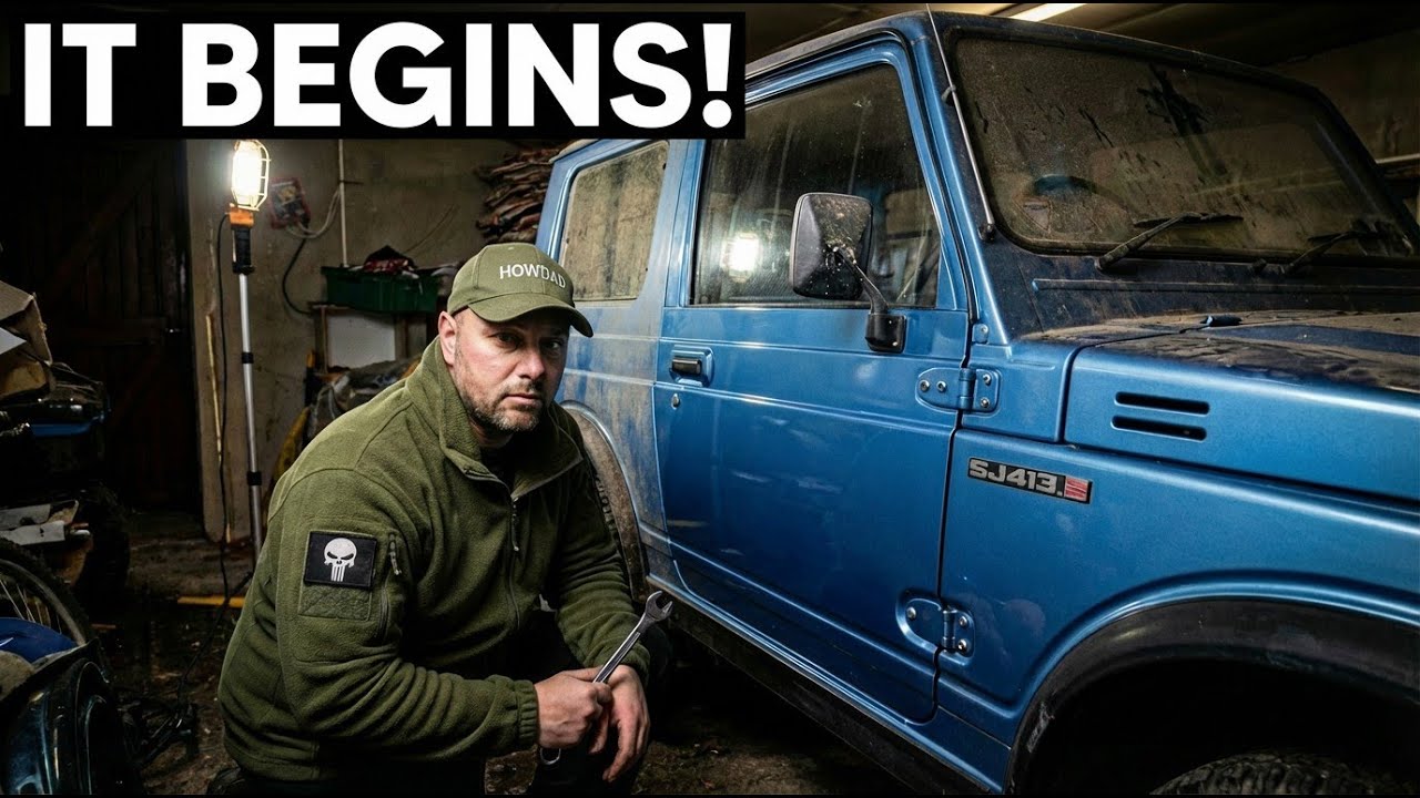 RESURRECTING A LEGEND! - Suzuki SJ413 Restoration Project Begins!