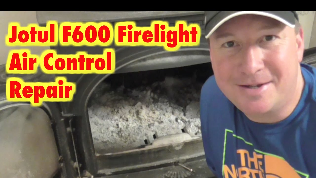 Wood Stove Air Control Lever Solution- Jotul F600 Firelight
