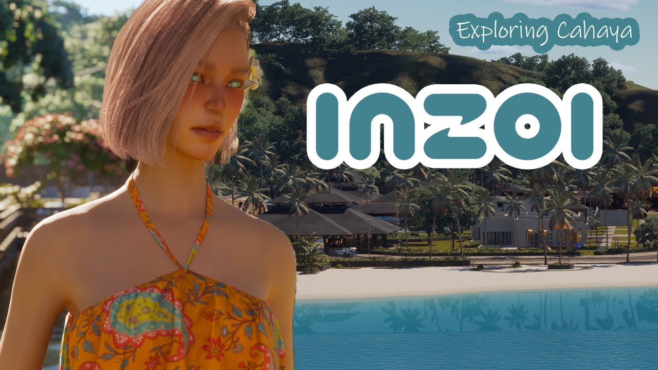 Let's Play: InZoi | Exploring Cahaya, DLC: Island Getaway