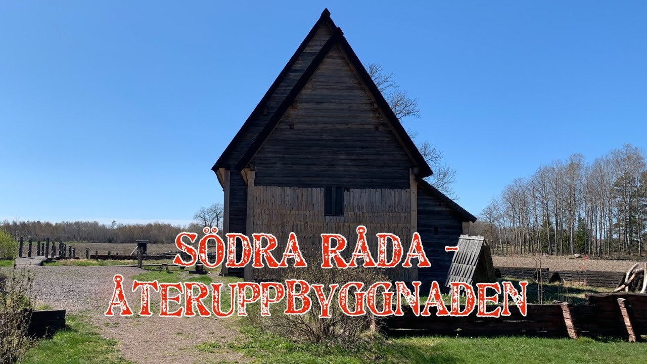 Södra Rådas Gamla kyrka - under åter uppbyggnad