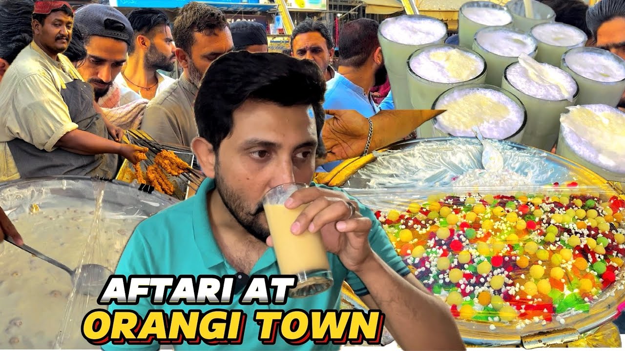 Orangi Town Food Street in Ramazan || Aftari at Orangi Town