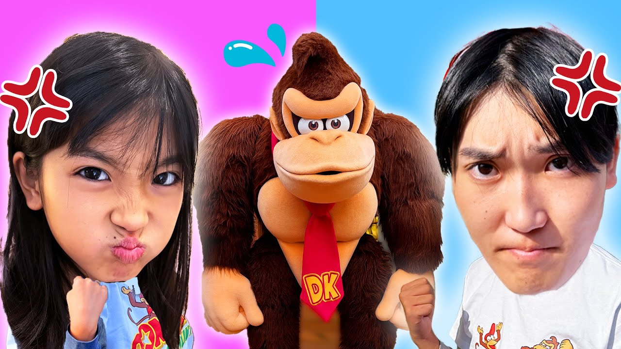USJ新エリア!「ドンキーコング・カントリー」できょうだいゲンカで男の子vs女の子！？みのちゃんは仲直りを学ぶ！