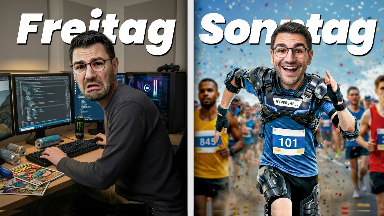 Untrainiert im Exoskelett: Ist der Marathon machbar?